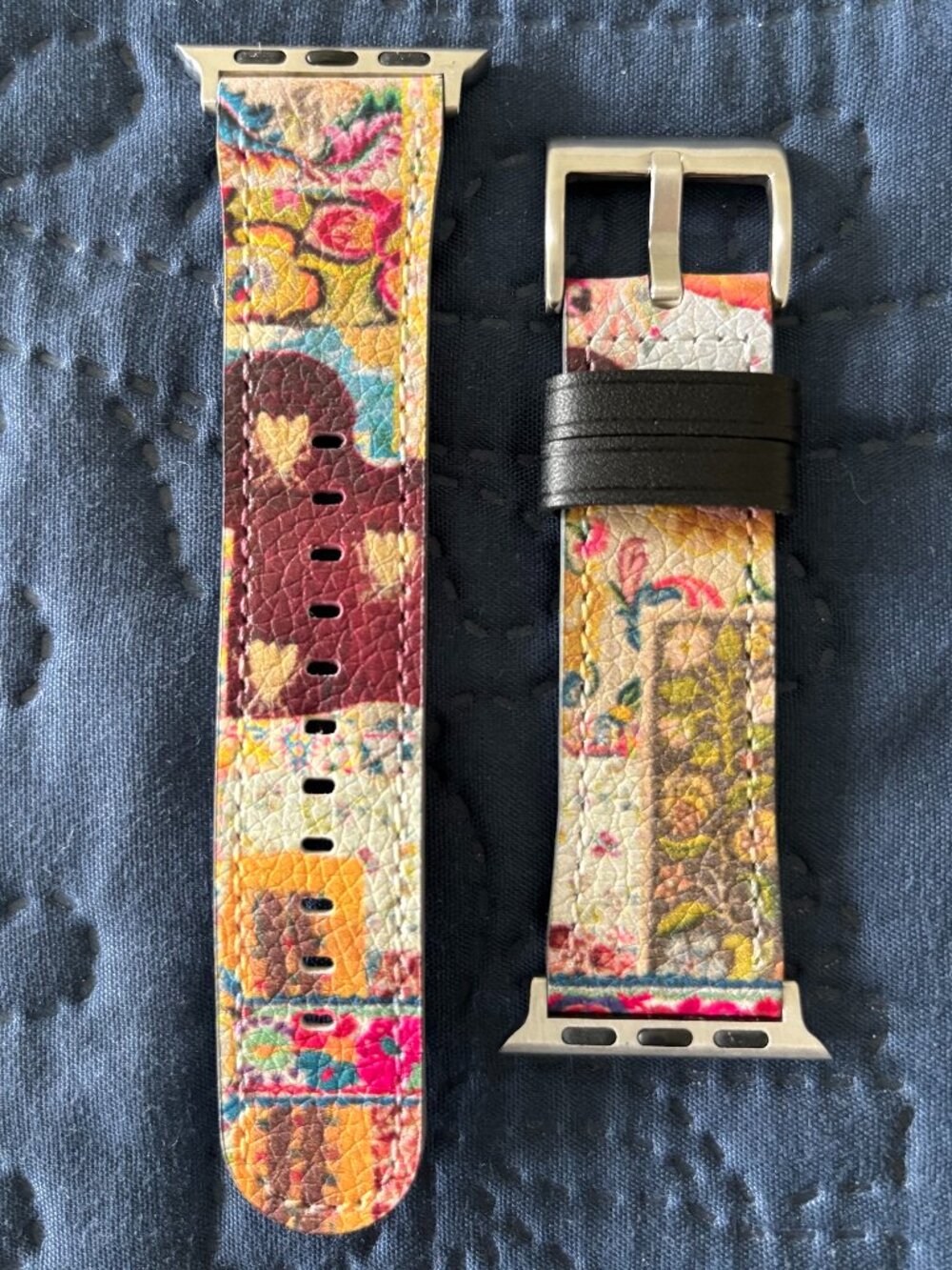 Apple Watch Band—Mixed Media Boho Design